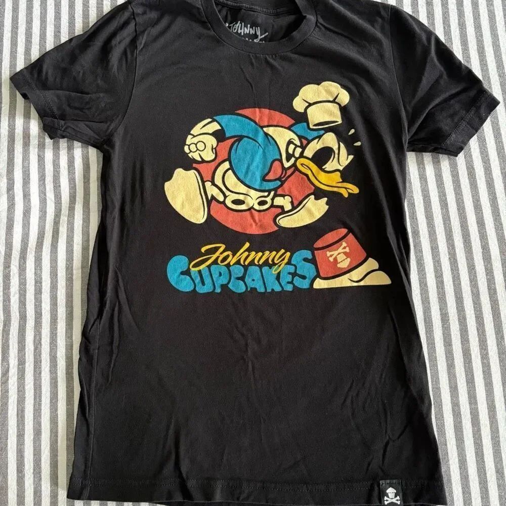 Johnny Cupcakes Disney Donald Duck Tee Shirt Size Small